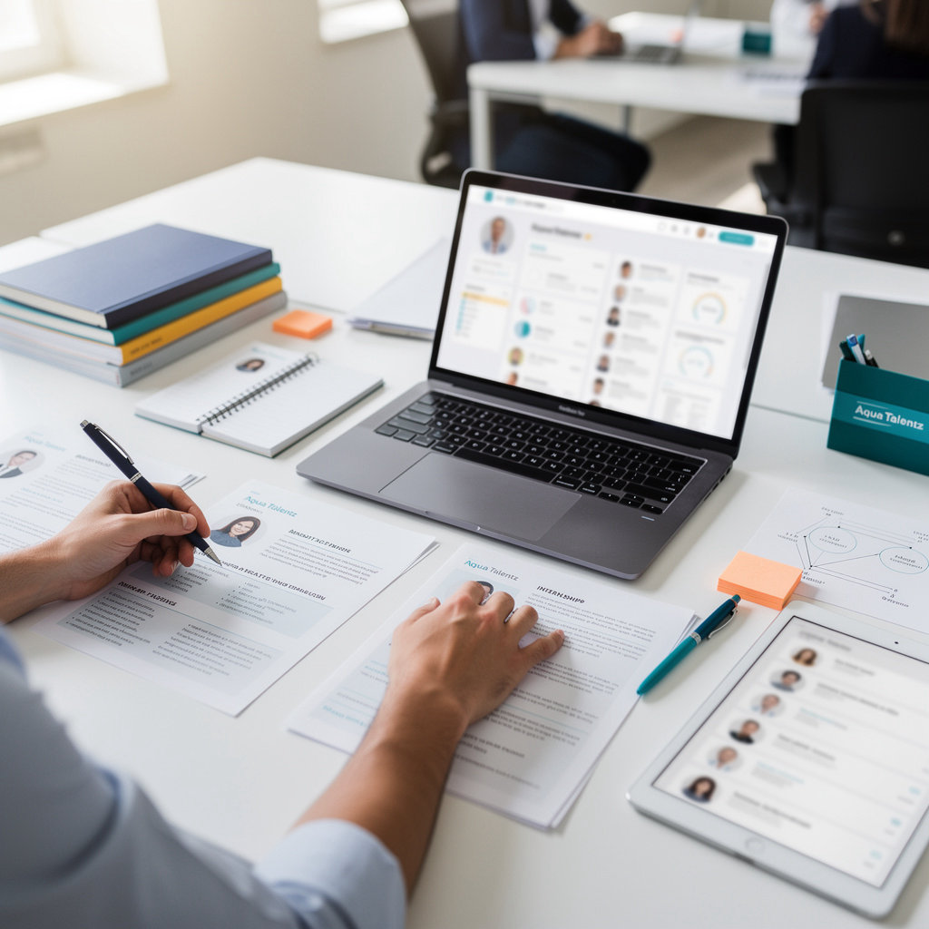 AQUA REGALS recruitment platform connecting internship opportunities with bba mba and maritime students